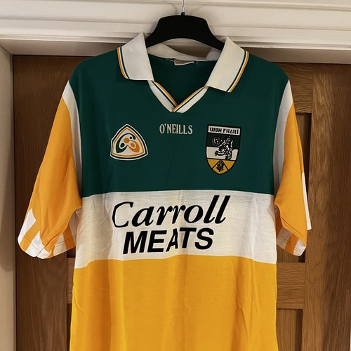 Rare 1990s offaly gaa jersey - offaly,